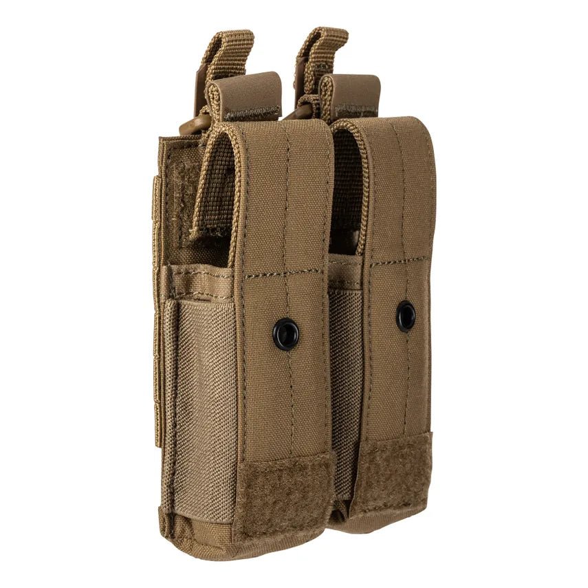 Porte-chargeur double pistolet 5.11 Tactical Flex en nylon 500D avec œillet de drainage