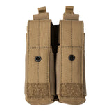 Porte-chargeur double pistolet 5.11 Tactical Flex en nylon 500D avec œillet de drainage