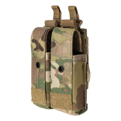 Porte-chargeur double pistolet 5.11 Tactical Flex en nylon 500D avec œillet de drainage
