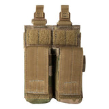 Porte-chargeur double pistolet 5.11 Tactical Flex en nylon 500D avec œillet de drainage