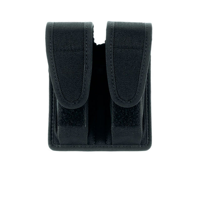 Porte-chargeur double universel King Cobra rabat auto-agrippant et boucle à quatre passants