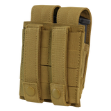 Porte-chargeur fermé Condor Double Pistol rabat amovible convertible en ouvert