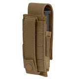 Porte-chargeur fermé Condor Single Pistol rabat amovible et bride élastique