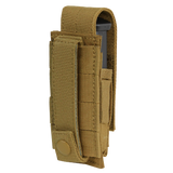 Porte-chargeur fermé Condor Single Pistol rabat amovible et bride élastique