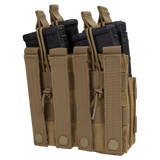 Porte-chargeur ouvert Condor Double Stacker M4 quatre chargeurs superposés par deux
