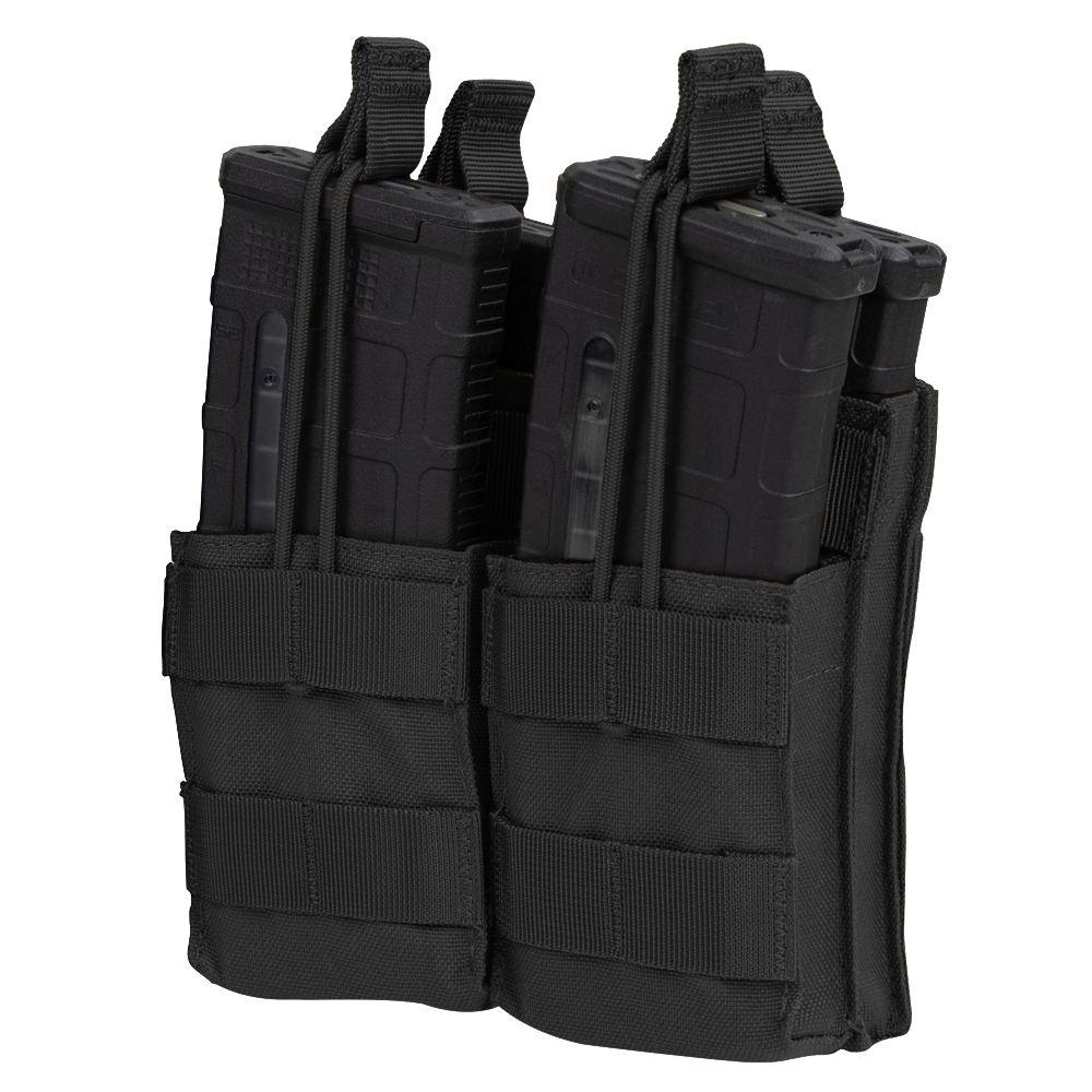 Porte-chargeur ouvert Condor Double Stacker M4 quatre chargeurs superposés par deux