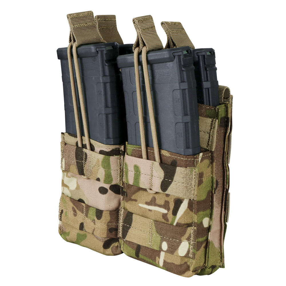 Porte-chargeur ouvert Condor Double Stacker M4 quatre chargeurs superposés par deux
