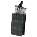 Porte-chargeur ouvert Condor Single G36 rétention élastique et bande MOLLE frontale