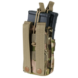 Porte-chargeur ouvert Condor Single Stacker M4 deux chargeurs superposés