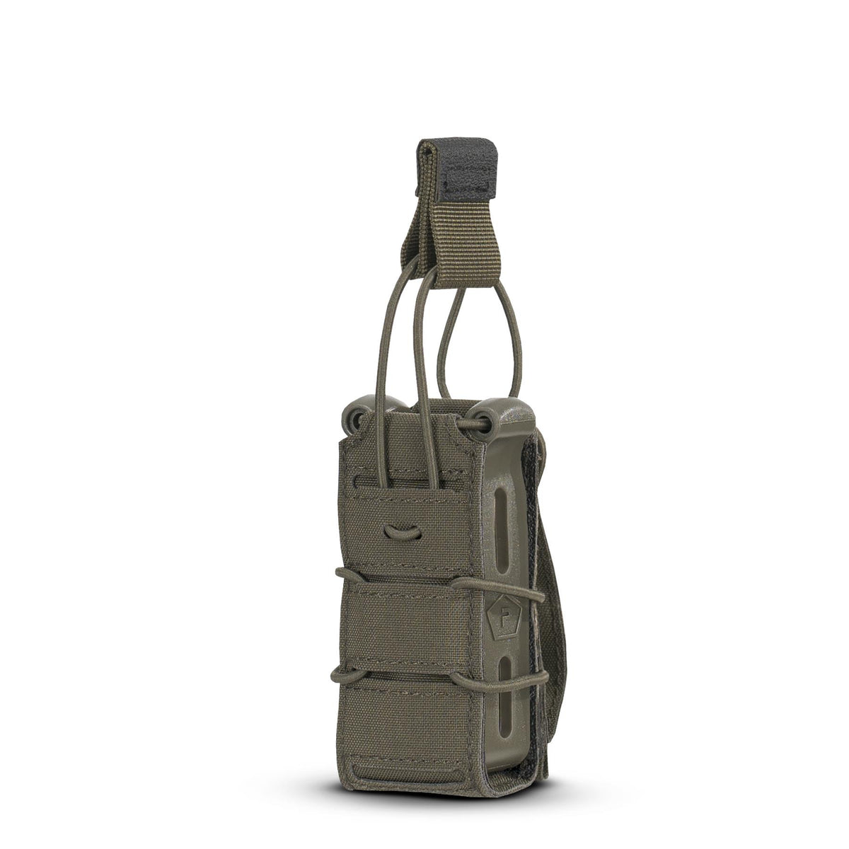 Porte-chargeur pistolet Pentagon Elpis simple en Cordura 500D à armature Kydex compatible MOLLE