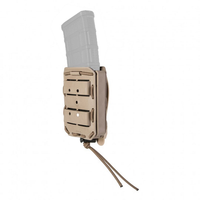 Porte-chargeur rigide Vega Holster Bungy 8BL03 pour chargeur de fusil 5.56, rétention élastique et MOLLE