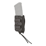 Porte-chargeur rigide Vega Holster Bungy 8BL03 pour chargeur de fusil 5.56, rétention élastique et MOLLE