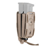 Porte-chargeur rigide double Vega Holster Bungy 8BL02 pour chargeurs de pistolet double pile, rétention élastique