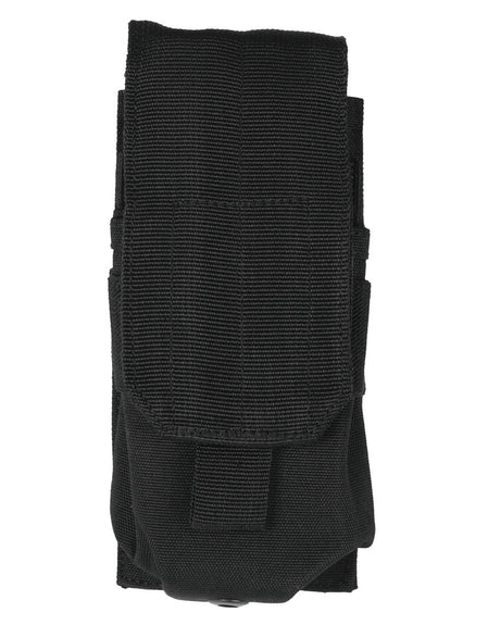 Porte-chargeur simple 5.56 mm M4 M16 Mil-Tec en polyester enduit PVC 8 × 5 × 17 cm
