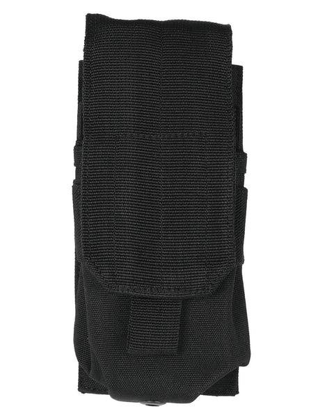 Porte-chargeur simple 5.56 mm M4 M16 Mil-Tec en polyester enduit PVC 8 × 5 × 17 cm