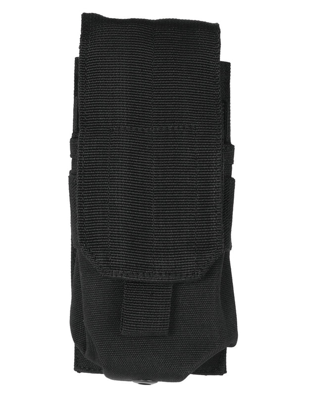 Porte-chargeur simple 5.56 mm M4 M16 Mil-Tec en polyester enduit PVC 8 × 5 × 17 cm