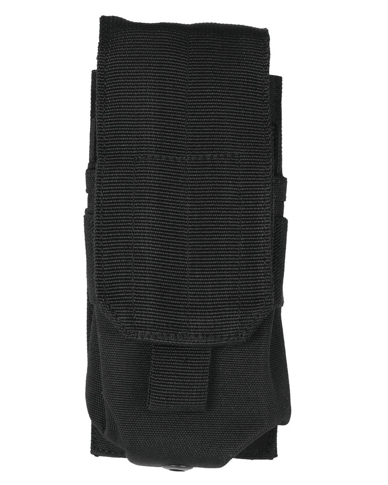 Porte-chargeur simple 5.56 mm M4 M16 Mil-Tec en polyester enduit PVC 8 × 5 × 17 cm