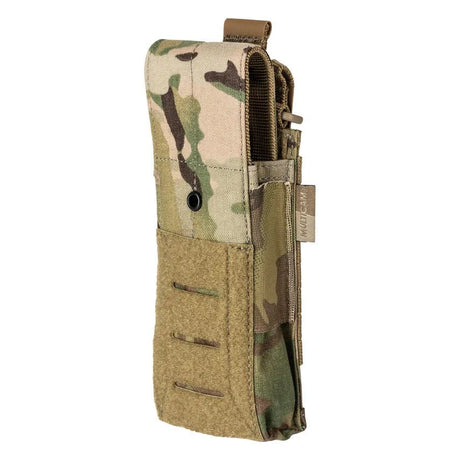 Porte-chargeur simple AR 5.11 Tactical Flex à rabat de protection en nylon 500D