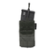 Porte-chargeur simple Agilite AG1 5,56 mm à dos MOLLE 3 x 2 et languette polymère