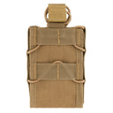 Porte-chargeur simple Mil-Tec Open Top pour M4 polyester Oxford PVC compatible MOLLE avec sandow