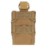 Porte-chargeur simple Mil-Tec Open Top pour M4 polyester Oxford PVC compatible MOLLE avec sandow