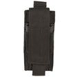 Porte-chargeur simple Mil-Tec pour pistolet polyester PVC compatible MOLLE avec hauteur réglable