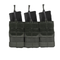 Porte-chargeur triple Agilite AG3 MOLLE 5,56 mm de 160 g, emprise 3 x 6 rangs