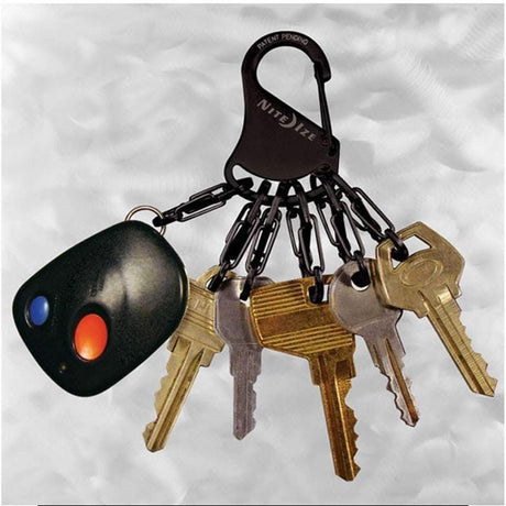 Porte-clefs Nite Ize Keyrake Steel