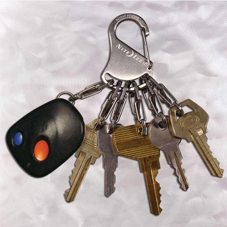 Porte-clefs Nite Ize Keyrake Steel