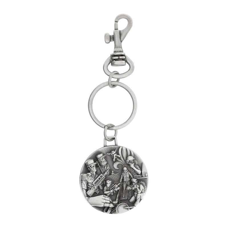 Porte-clés Boussemart Légion étrangère à motif en relief pour trousseau quotidien