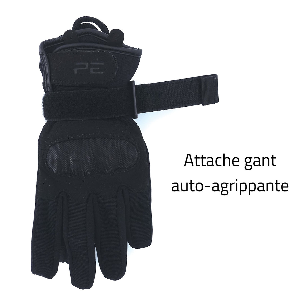 Porte-gants Patrol Equipement polyester bouton-pression et bande auto-agrippante