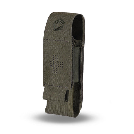 Porte-garrot Pentagon Amina en Cordura 500D 15,5 cm montage inversé et dos MOLLE