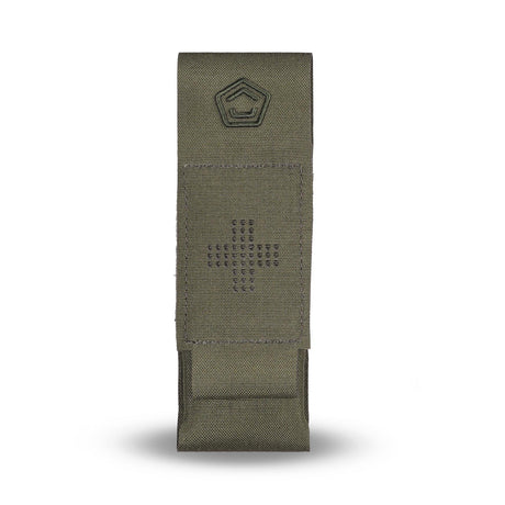 Porte-garrot Pentagon Amina en Cordura 500D 15,5 cm montage inversé et dos MOLLE