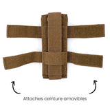 Porte-garrot en polyester attaches MOLLE et passant de ceinturon
