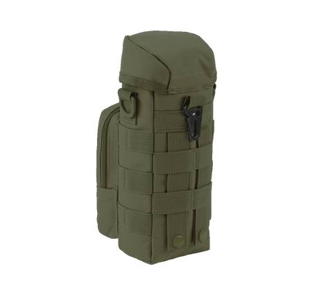 Porte-gourde Brandit MOLLE II à glissière poche frontale filet et anneaux en D