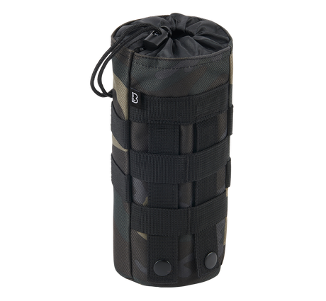 Porte-gourde Brandit MOLLE polyester 600D collerette élastique bouteilles 0,5 à 1 L