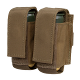 Porte-grenade Condor Double 40 mm rabats réglables à pression et fixation MOLLE