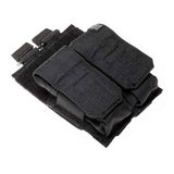 Porte-grenade double 40 mm 5.11 Tactical en nylon 500D à rabat de rétention MOLLE
