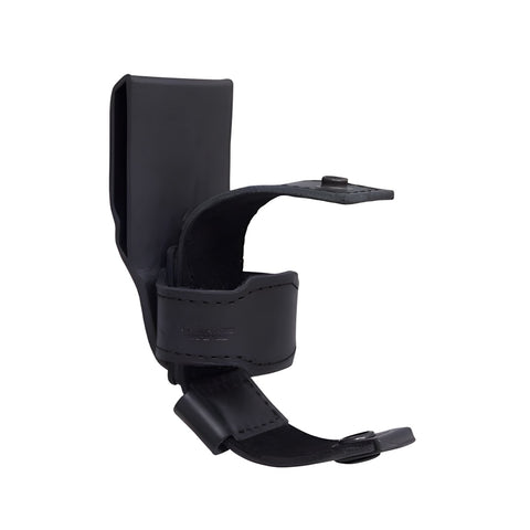 Porte-menottes ouvert Radar 1957 en cuir moulé avec boucle en S pour ceinturon 50 mm