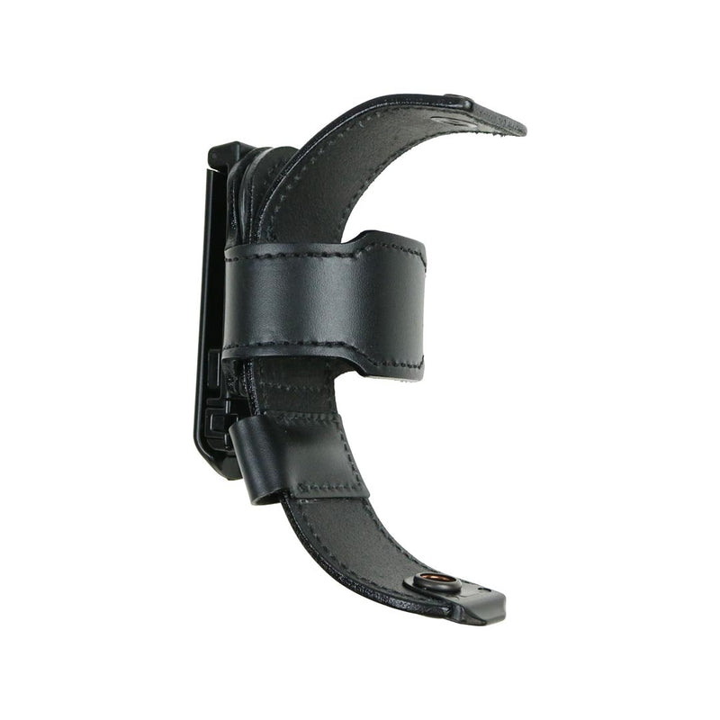 Porte-menottes ouvert Radar 1957 en cuir pleine fleur avec fixation UBM rotative 360°