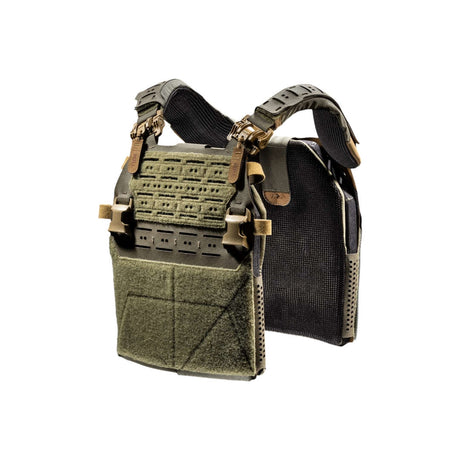 Porte-plaques HAWK Frog Pro avant et arrière en LAHYCO avec épaulières de confort