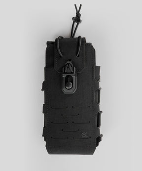 Porte-téléphone GK Dutycall à rabat sur platine MOLLE en deux finitions
