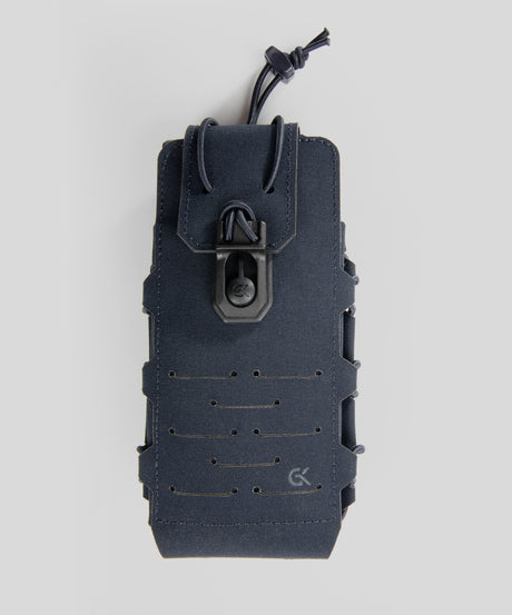 Porte-téléphone GK Dutycall à rabat sur platine MOLLE en deux finitions