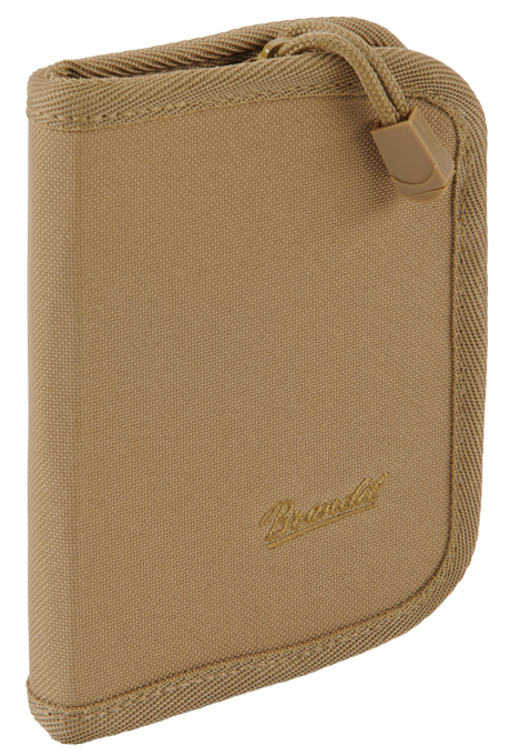 Portefeuille Brandit One polyester 600D fenêtre transparente dépliante 14,5 x 11,5 cm