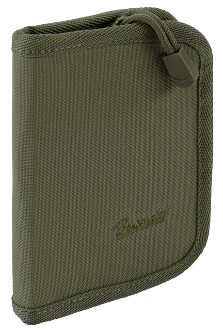 Portefeuille Brandit One polyester 600D fenêtre transparente dépliante 14,5 x 11,5 cm