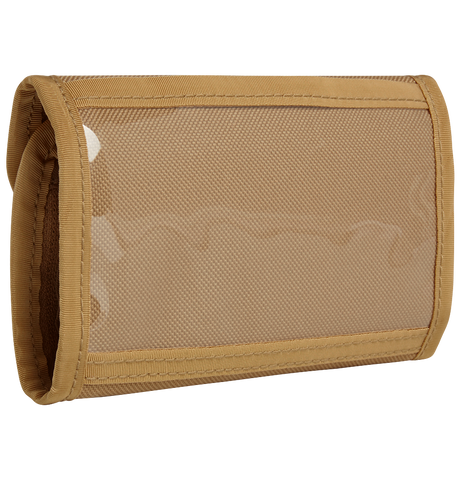 Portefeuille Brandit Two polyester 600D six rangements carte deux fenêtres 9 x 14 x 1 cm