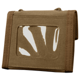 Portefeuille Condor Vault trois volets six porte-cartes et tour de cou amovible