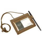 Portefeuille Condor Vault trois volets six porte-cartes et tour de cou amovible