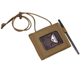 Portefeuille Condor Vault trois volets six porte-cartes et tour de cou amovible