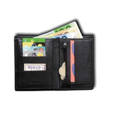Portefeuille GK Pro FDO 3 volets cuir Navigo et porte-monnaie 100 × 135 mm